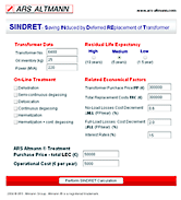 Launch ARS Altmann SINDRET Calculator